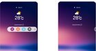 LG vervangt tweede scherm in V30 met zwevende balk