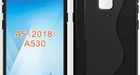 Foto toont randloze Samsung Galaxy A5 (2018) met Duo Camera