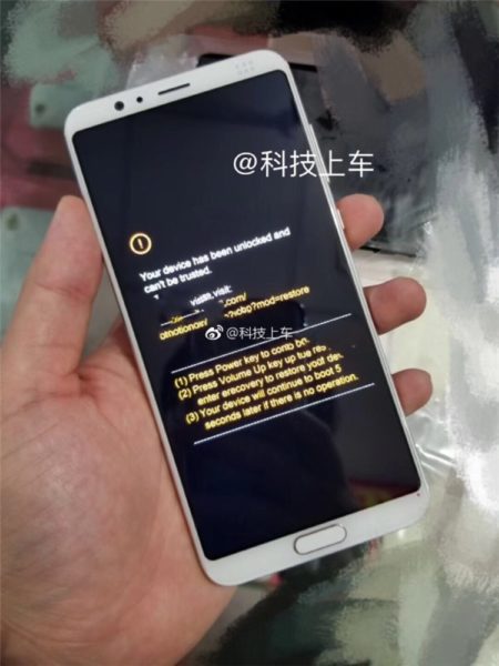 Huawei nova 3 voorkant Huawei nova 3 voorkant