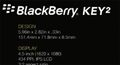 ts Bb KEY2 Specs Evleaks