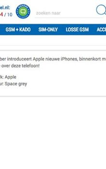 Webshop @RitelNL denkt het zeker te weten: de volgende Apple iPhone heet de iPhone X Pro