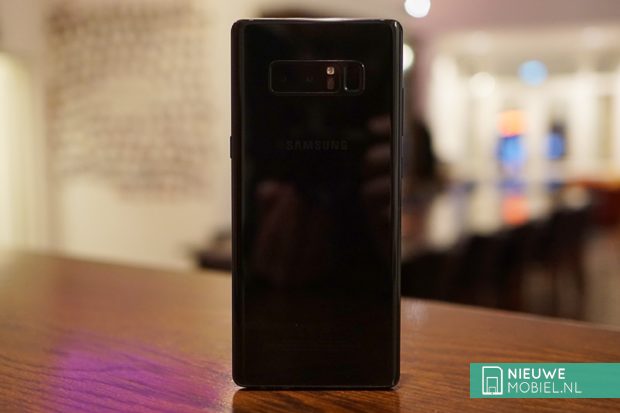 Samsung Galaxy Note8 achterzijde