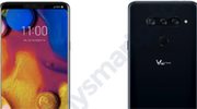 Render toont LG V40 ThinQ met 5 camera’s