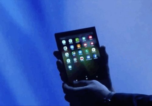 Wat vinden jullie van Samsung's opvouwbare telefoon?