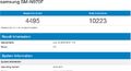 ts Samsung Note 10 Geekbench