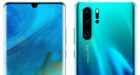 Renders van Huawei P30 en P30 Pro tonen camera met 10x zoom