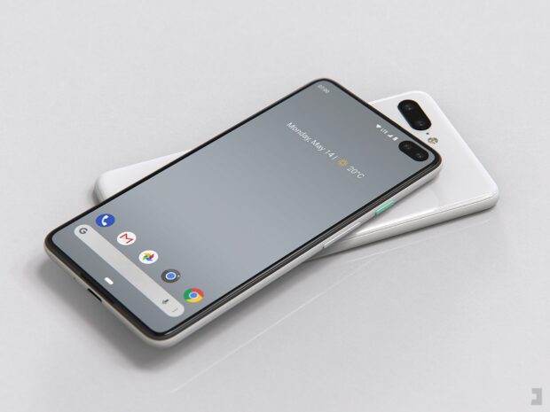 Artist impression van Google Pixel