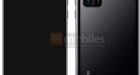 Persrender toont Huawei P40 met dubbel schermgat