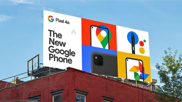 Google Pixel 4a banner