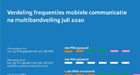 Nederlandse 5G-veiling levert 1,2 miljard euro op