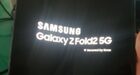 Hands-on foto van Samsung Galaxy Z Fold2 5G verschenen