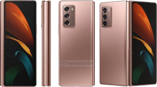 Samsung Galaxy Z Flip2 in Mystic Bronze