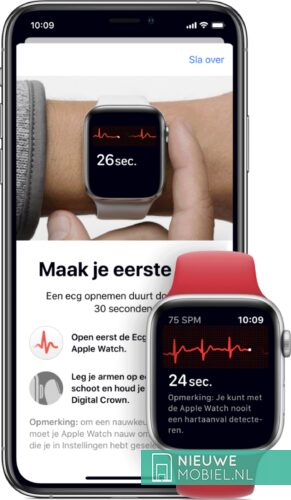 ECG op de Apple Watch