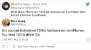 Apple iPhone 12 clings to ancient 60Hz