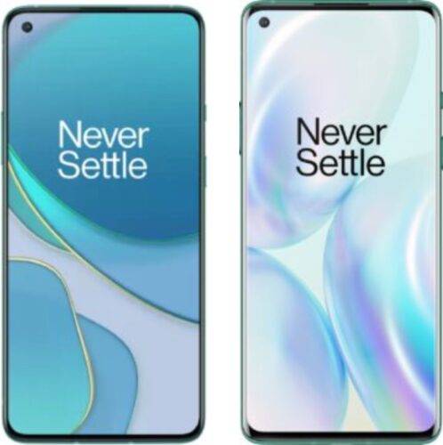 OnePlus 8T next to OnePlus 8