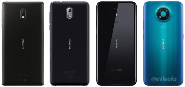 Famille Nokia 3.4