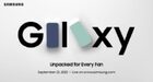 Samsung houdt Unpacked-evenement op 23 september