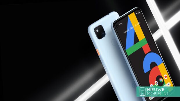 Google Pixel 4a Barely Blue