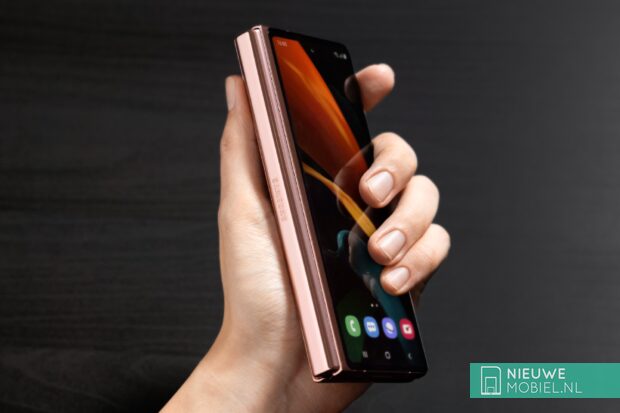 Samsung Galaxy Z Fold 2 in hands