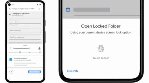 Android Password Manager and Locked folders