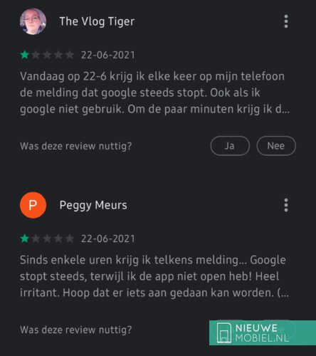 Screenshot Google Play