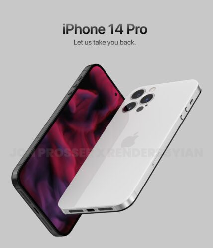 Apple iPhone 14 render