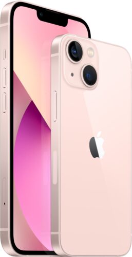 Apple iPhone 13 en iPhone 13 mini in het roze