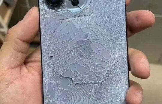 Erster Unfall mit iPhone 13 Pro ist Tatsache 😬😬