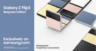 Annunciato il Samsung Galaxy Z Flip 3 Bespoke Edition