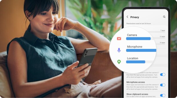 Samsung One UI 4 Privacy