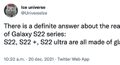 ts Universeice Tweet S22 Glass