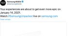 Samsung organiseert Unpacked event op 14 januari 2021
