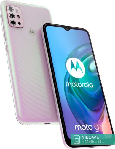 Motorola Moto G10 in Iridescent Pearl