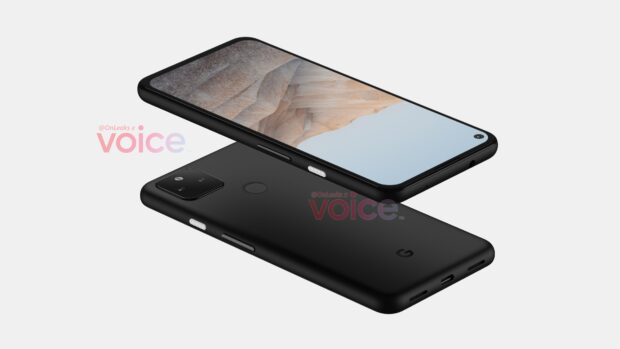 Google Pixel 5a renders