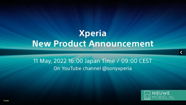 Annonce du produit Sony Xperia 1 IV