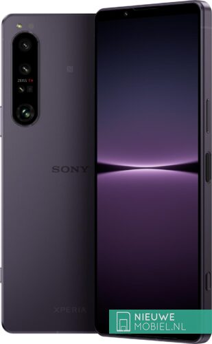 Sony Xperia 1 Mark 4 in het paars