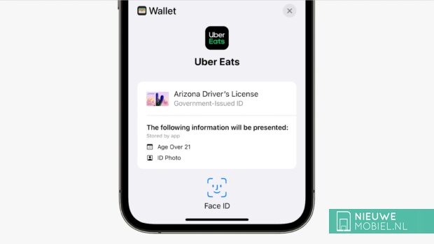 iOS 16 : Wallet