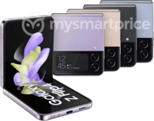 Samsung Galaxy Z Flip 4 Marketingmaterial