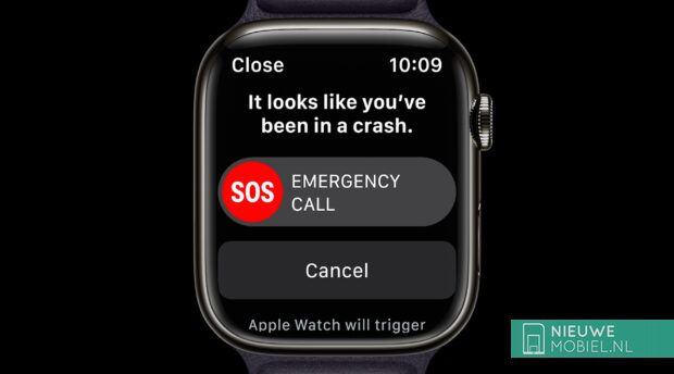 Apple Watch Series 8 Car Crash Detection