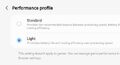 ts Performance Profile Samsung Universeice