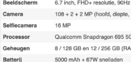 Spezifikationen zeigen OnePlus Nord CE 3 mit 108MP Kamera