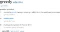 ts Greedy Adjective