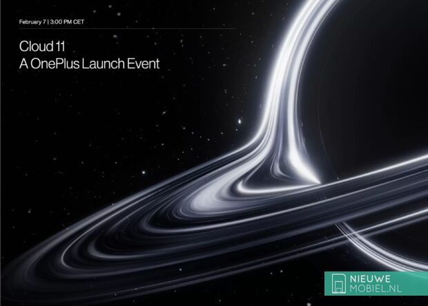 Invitation for the launch of the OnePlus 11 5G on februari 7th 2023