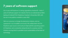 6-year-old Fairphone 2 gets update to Android 10