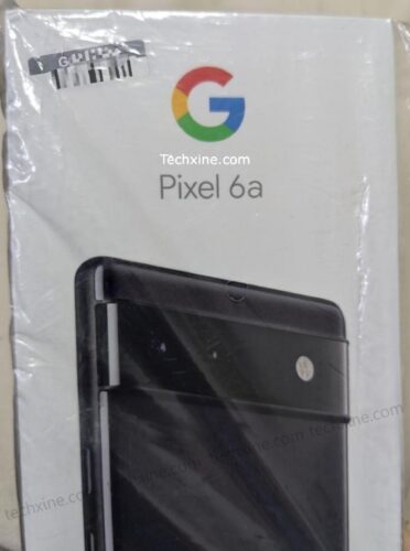 Google Pixel 6a retail box