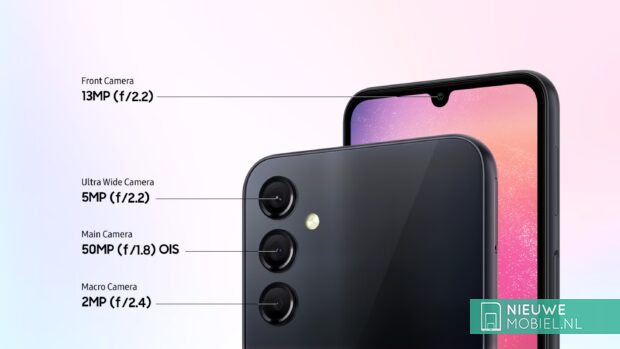 Samsung Galaxy A24 camera specifications