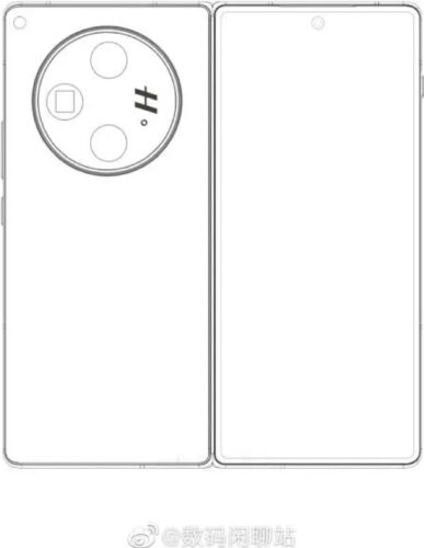 Oppo Find N3 schematics from Weibo