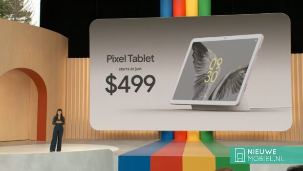 Google Pixel Tablet price announced during Google I/O 2023