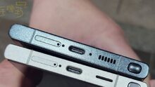 La photo compare le Samsung Galaxy S24 Ultra au S23 Ultra