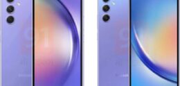 Publicadas fotos de prensa y especificaciones de los Samsung Galaxy A34 y A54